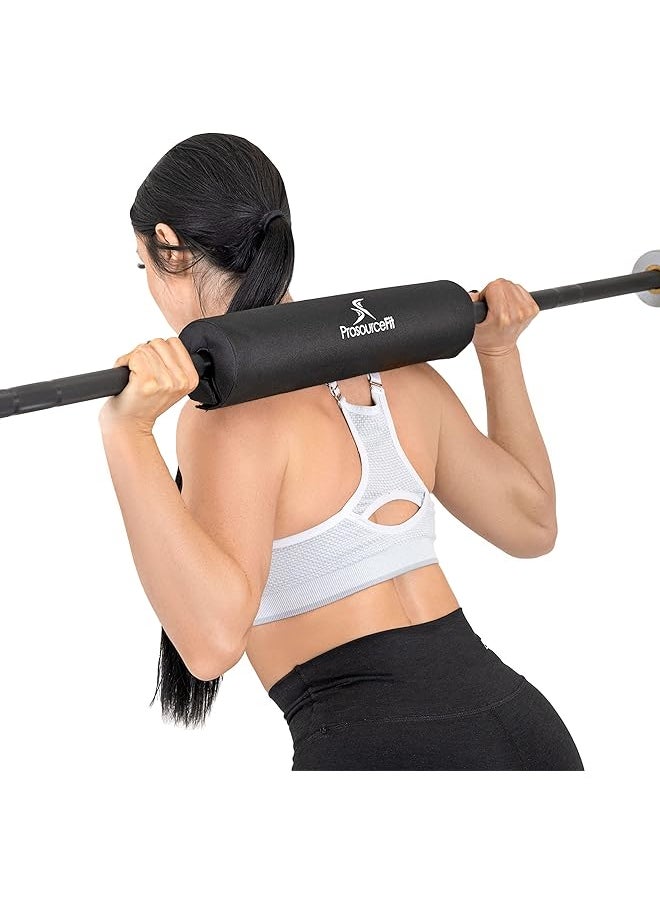 ProSourceFit Foam Weight Lifting Barbell Pad With Straps  - Image 4