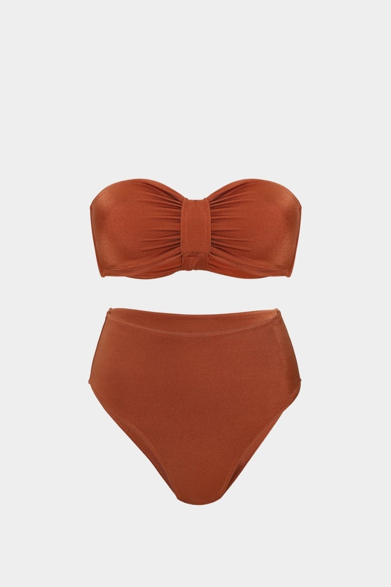 Açelya Okcu Azalea Okcu Premium Strapless Clementia Fit Women's Bikini Bottom  - Image 3