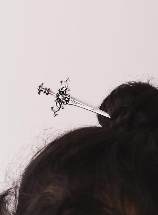 HAQUIL Vintage Sword Hairstick for Women Hair Chopsticks - Image 4