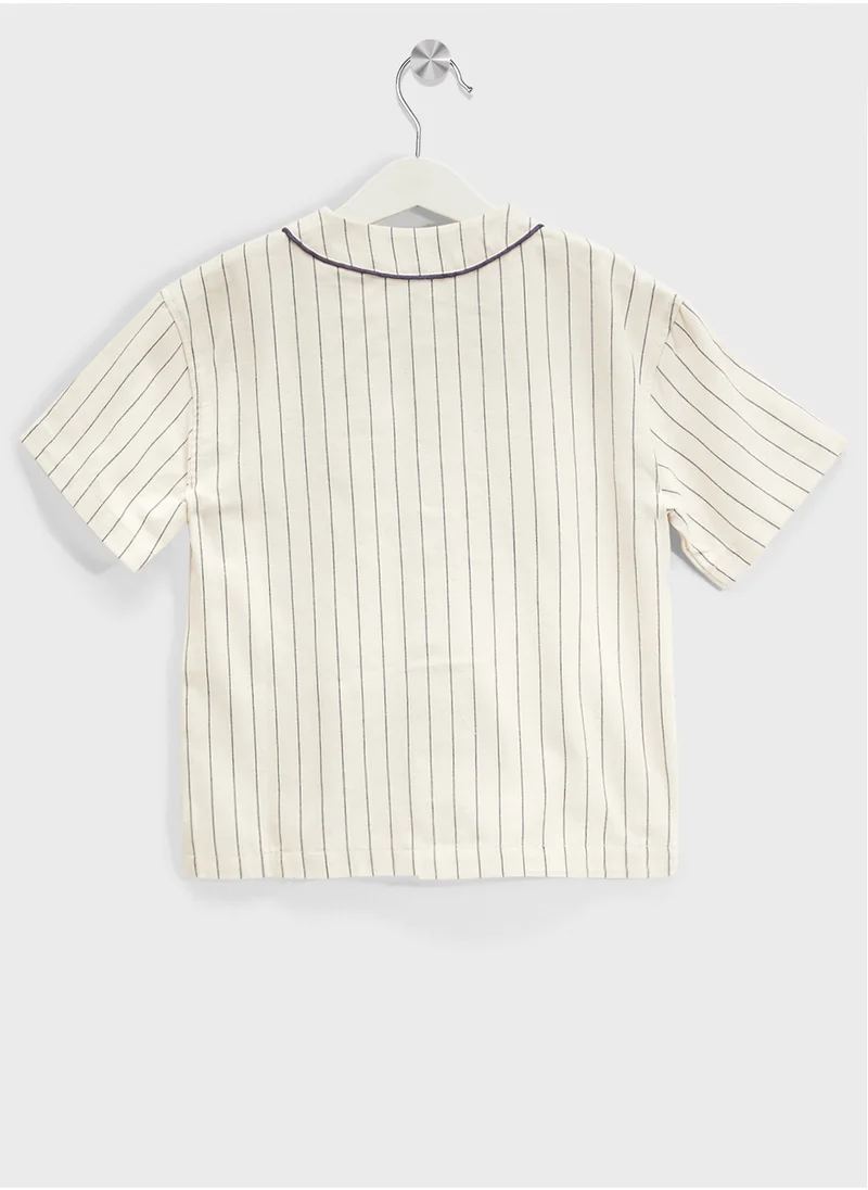H&M Appliquéd Baseball Shirt