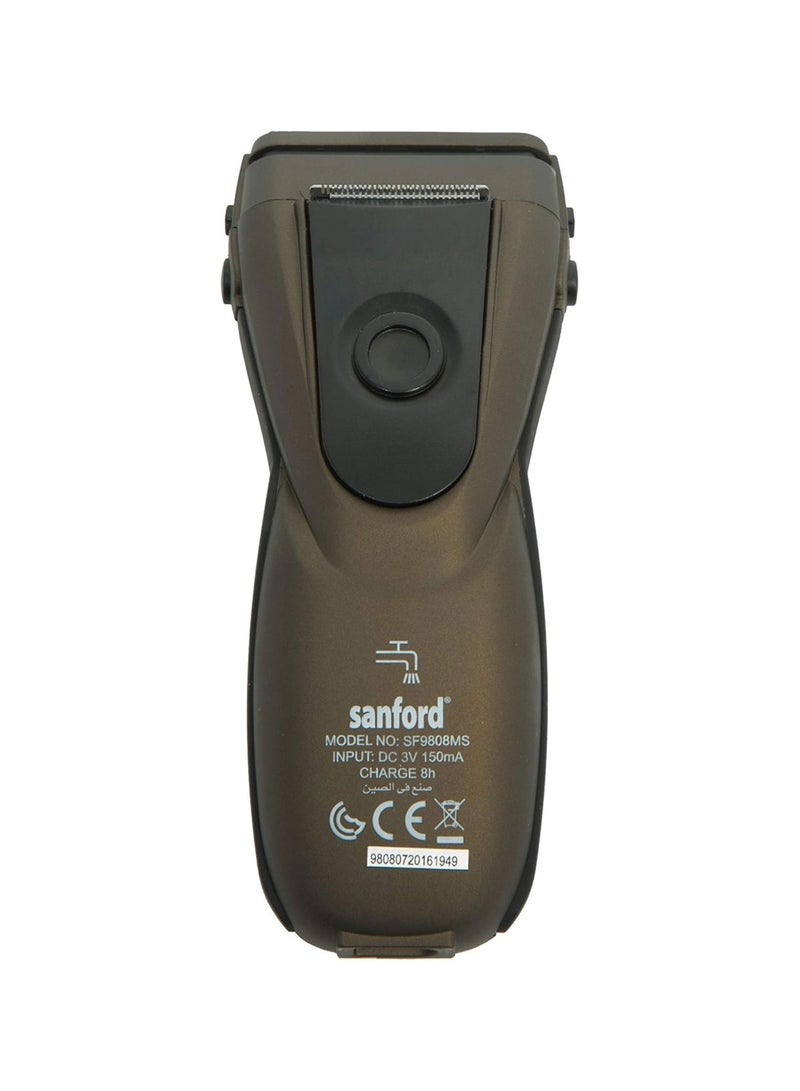 Sanford Rechargeable Shaver & Smoothing, Coffee/Black SF9808MS - Image 2