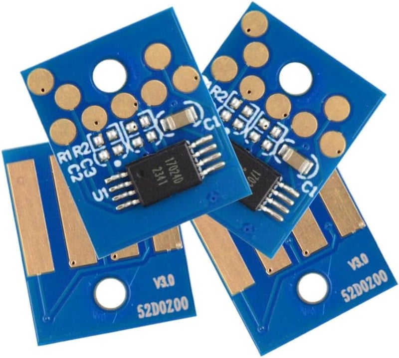 4X Chips for 100000 Pages Compatible with Printer Models MX710 MX710DE MX710DHE 52D0Z00 for Part Number 52D0Z00 - Image 2