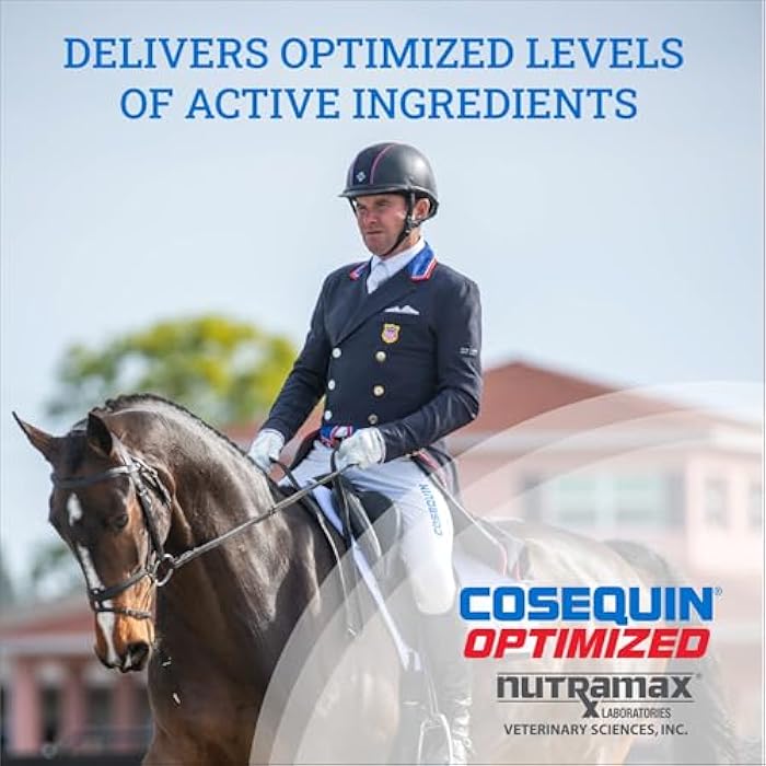 Nutramax Laboratories Optimized Pellets with MSM Joint Health Supplement for Horses - with Glucosamine and Chondroitin, 1400 Grams - Image 3
