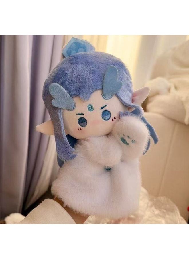 Explosions Toy Movie Which 2 Which Hand Puppet Ao C Hand Puppet Doll Plush Toy Plush Doll-Color:Hand Puppet Set (ao Run + Ao Guang)-Height:25cm