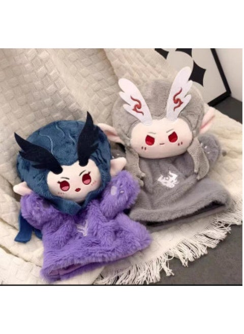 Explosions Toy Movie Which 2 Which Hand Puppet Ao C Hand Puppet Doll Plush Toy Plush Doll-Color:Hand Puppet Set (ao Run + Ao Guang)-Height:25cm