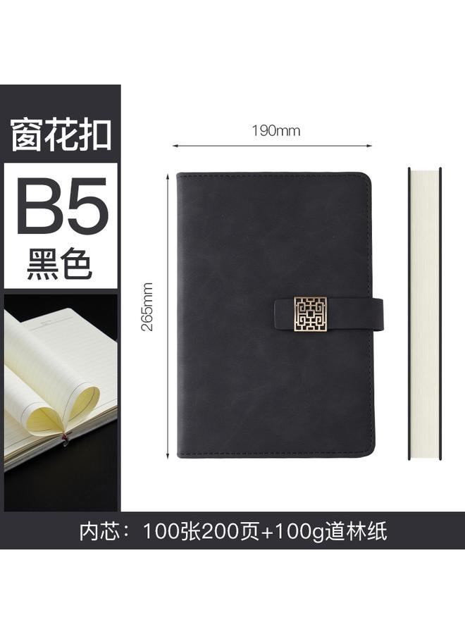 Bluejw A5 Notebook Loose-leaf Simple Easy To Split Notepad Gift Box Suit Hand Ledger Customized Notebook B5 Thick Notebook - Image 1