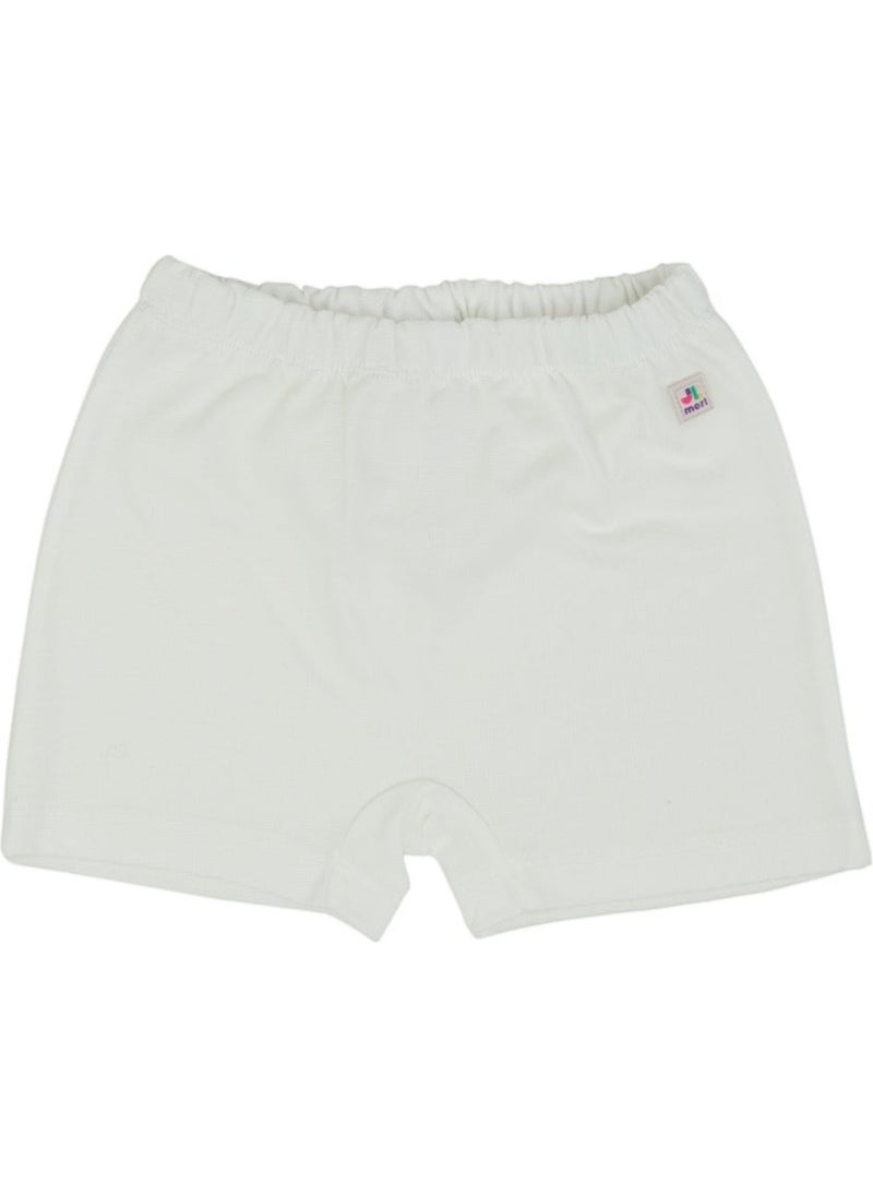 Jrmori - Logo Detailed Elastic Waist Shorts - Image 1