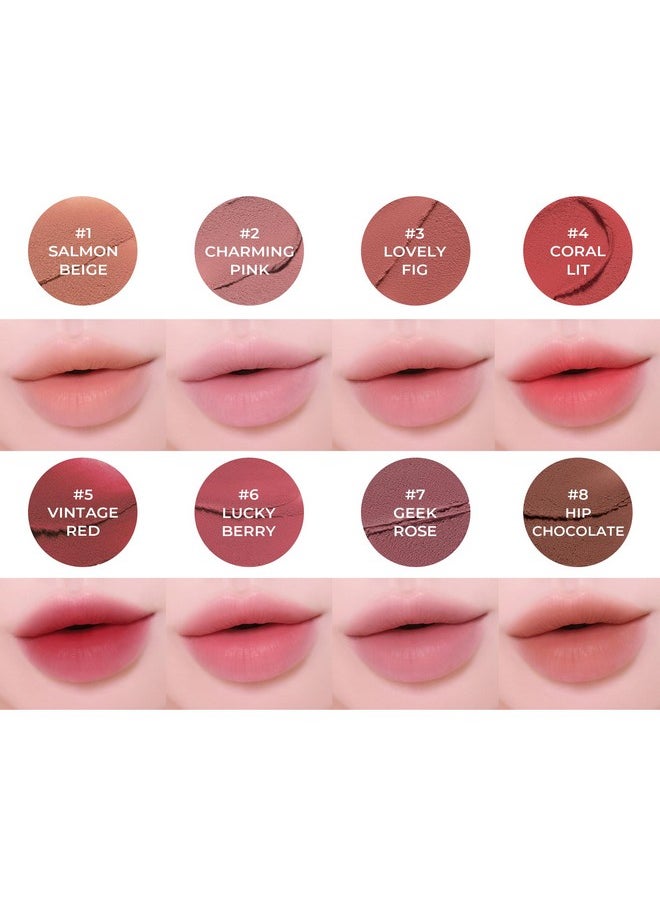 COLORGRAM - COLORGRAM NUDE BLUR TINT 01 SALMON BEIGE | Lightweight Lip Blur Tint for Full Coverage & Smooth Finish - Image 1