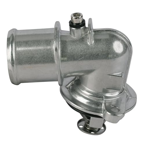 MITZONE Upgrade Aluminium Thermostat Housing Assembly Compatible with Jeep Grand Cherokee 2014-2021 Wrangler 2020-2022 Gladiator 2021 2022 Ram 1500 2014-2022 3.0L Diese Replace 902-3040 68253514AA - Image 1