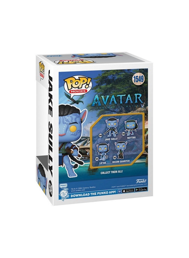 Funko POP! Movies: Avatar: The Way of Water - Jake Sully - (Battle) - Collectable Vinyl Figure - Gift Idea - Official Merchandise - for Kids & Adults - Movies Fans - Model Figure for Collectors - Image 3