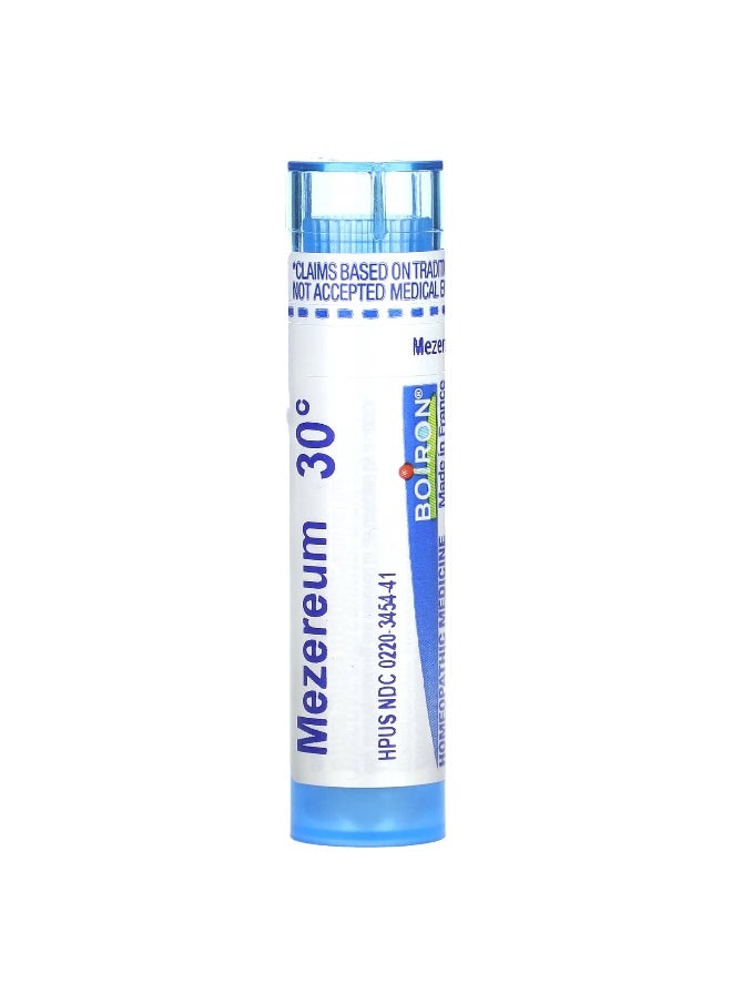 Boiron Boiron, Mezereum, 30C, Sinus Pain Relief, Approx 80 Pellets  - Image 1