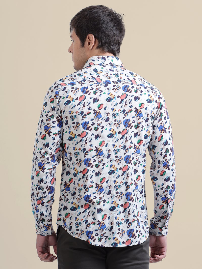 AMSWAN-WHITE-PRINTED-MENS-RAYON-SHIRT - Image 3