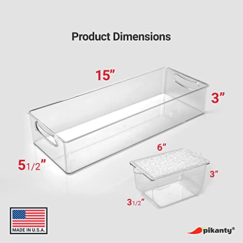 Pikanty - Condiment Server with 4 Removable Containers and Lids - Ideal for Parties, BBQs, and Picnics, Dishwasher Safe, and Made in the USA - Image 5