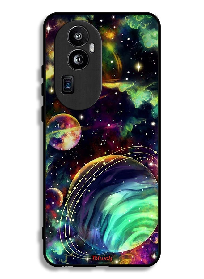 Tolwak Oppo Reno10 Pro Plus Protective Case Cover Planets - Image 1