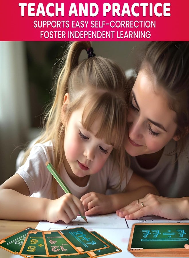 QUOKKA Math Flash Cards for Kids Ages 4-8 - Addition and Subtraction, Multiplication and Division Games for Kids 5-7 - 139 Double-Sided Flashcards for Studying - Image 5