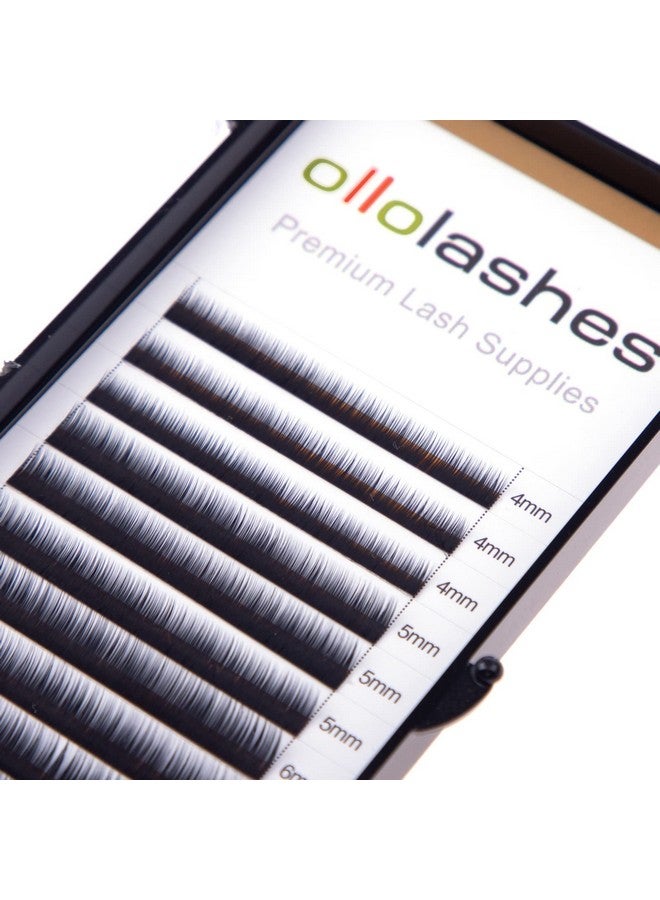 اولولاشز وصلات الرموش السفلية J Curl 0.05 مم Mix47Mm 4 مم 5 مم 6 مم 7 مم اللون الأسود ملحقات الرموش السفلية (Mix47Mm 0.05 J Curl) - Image 5