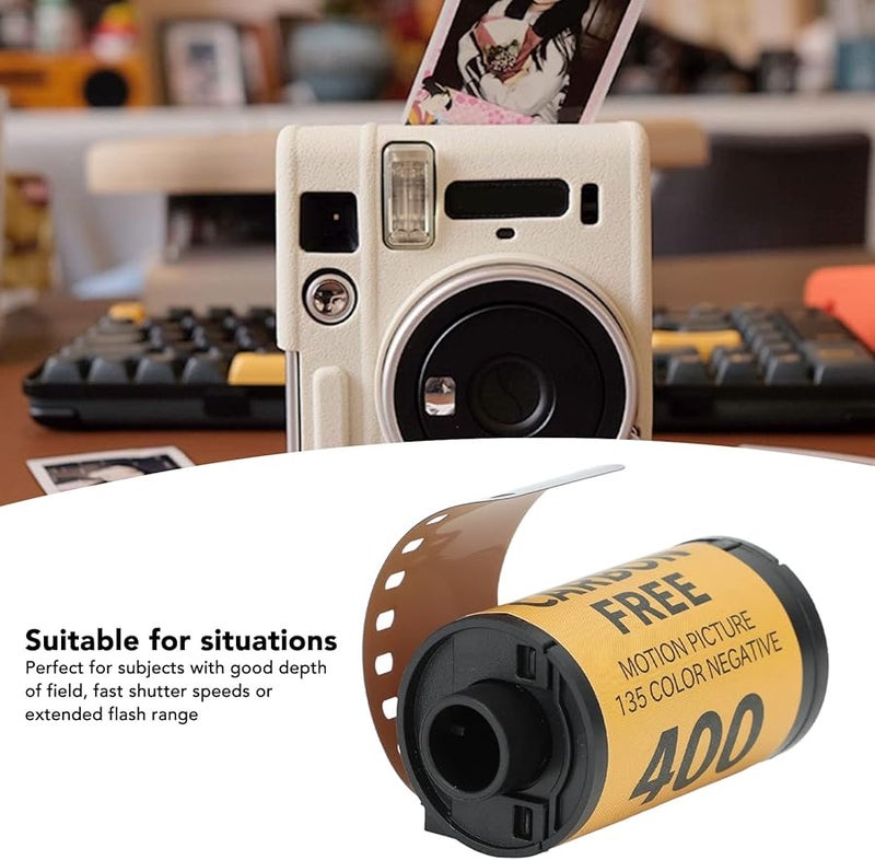 35mm Color Film ISO 400 36 Sheet Fine Grain Wide Exposure Latitude High Resolution - Image 3