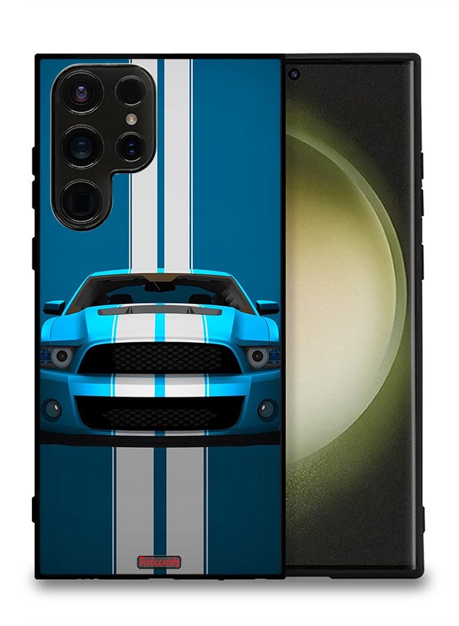 Tolwak Samsung Galaxy S23 Ultra 5G Protective Case Cover Car Abstract Art - Image 2