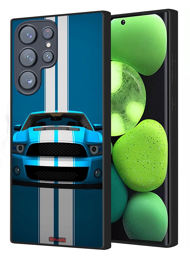 Tolwak Samsung Galaxy S23 Ultra 5G Protective Case Cover Car Abstract Art - Image 1