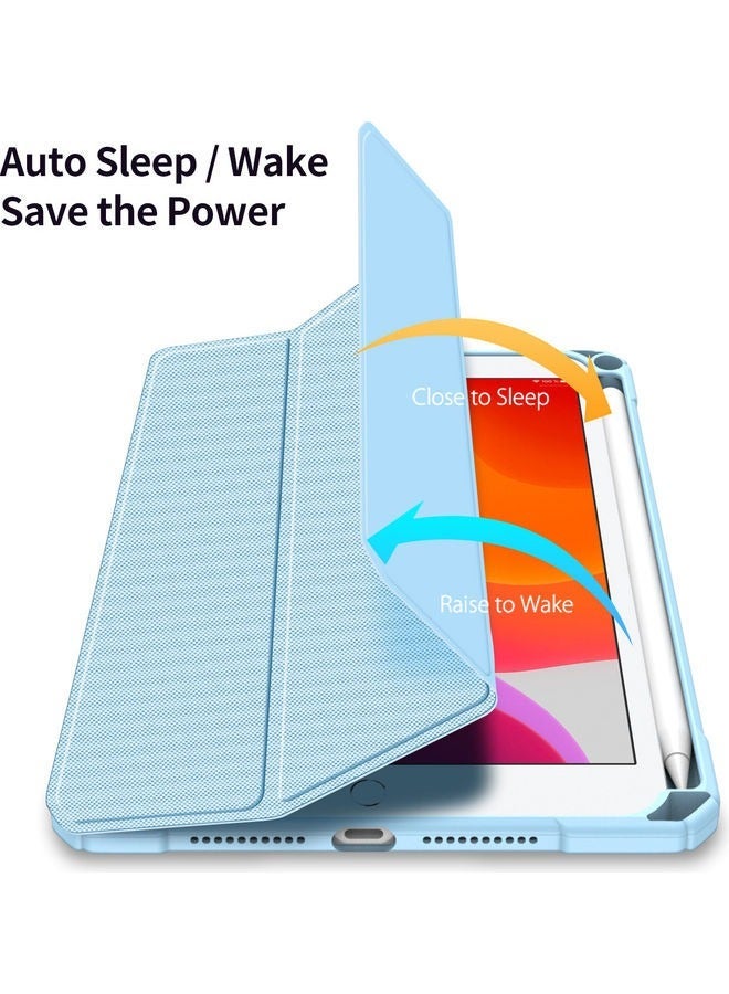 Captaintech iPad Mini 6 Flip Case with Apple Pencil Holder – Slim Protective Cover with Auto Sleep/Wake & Secure Magnetic Closure - Image 5