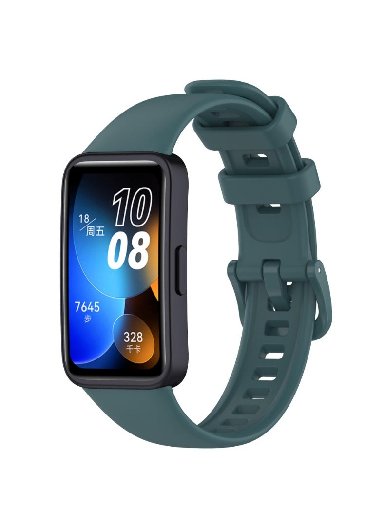 HW 4Pcs Silicone Watchband For Huawei Band 8 Huawei Band 9 Strap SmartWatch WristbandBracelet Wriststrap Sport Replacement  - Image 2
