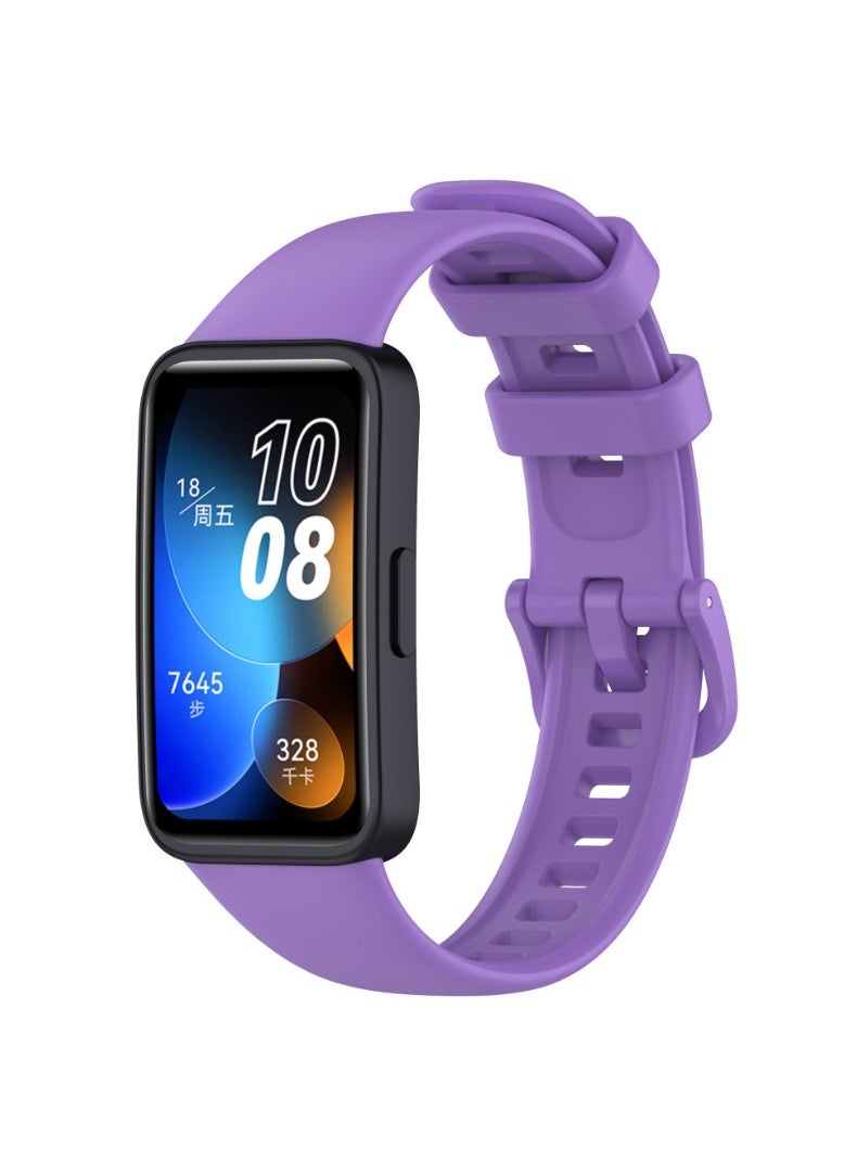 HW 4Pcs Silicone Watchband For Huawei Band 8 Huawei Band 9 Strap SmartWatch WristbandBracelet Wriststrap Sport Replacement  - Image 3