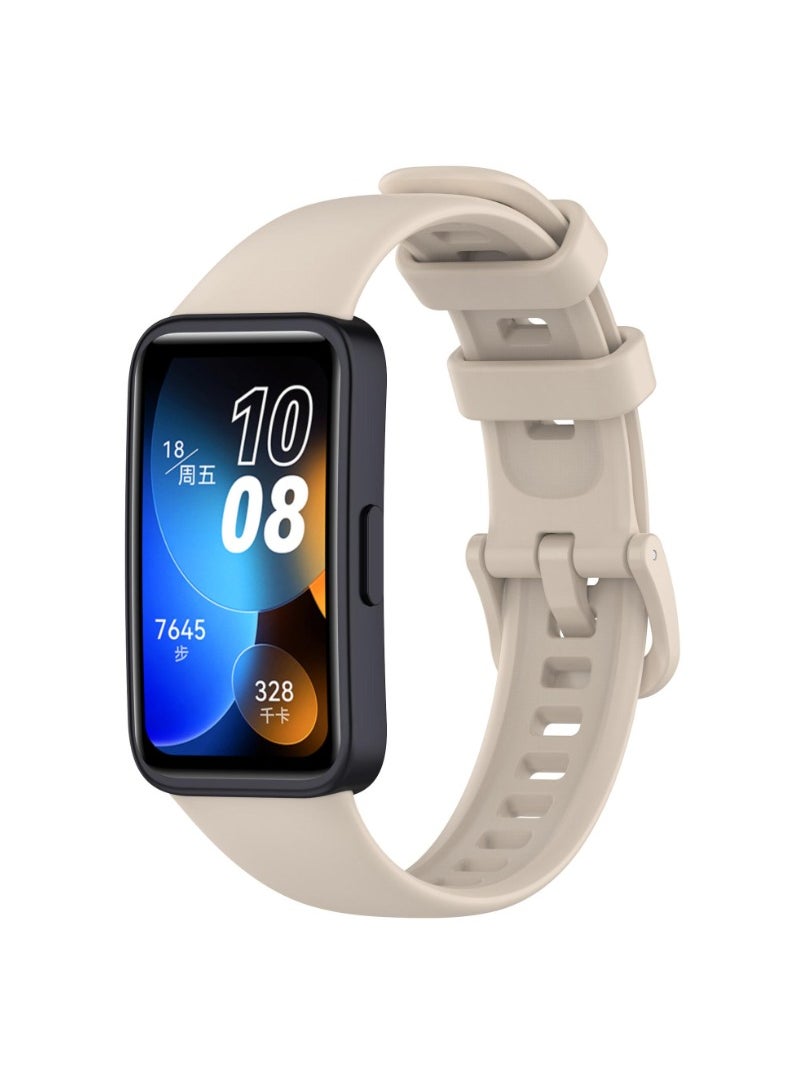 HW 4Pcs Silicone Watchband For Huawei Band 8 Huawei Band 9 Strap SmartWatch WristbandBracelet Wriststrap Sport Replacement  - Image 5