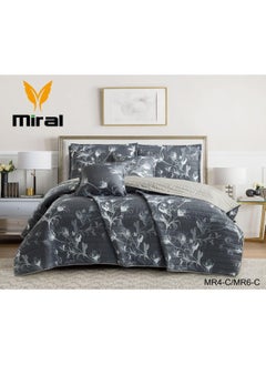 Miral Double Size Comforter Set – 6 Pieces – Reversible – 240×220 cm 