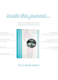 pearhead Pearhead My Pregnancy Journal, Pregnancy Book, Capture Every Precious Moment of Your Pregnancy, Gift for New Mom  - Image 2