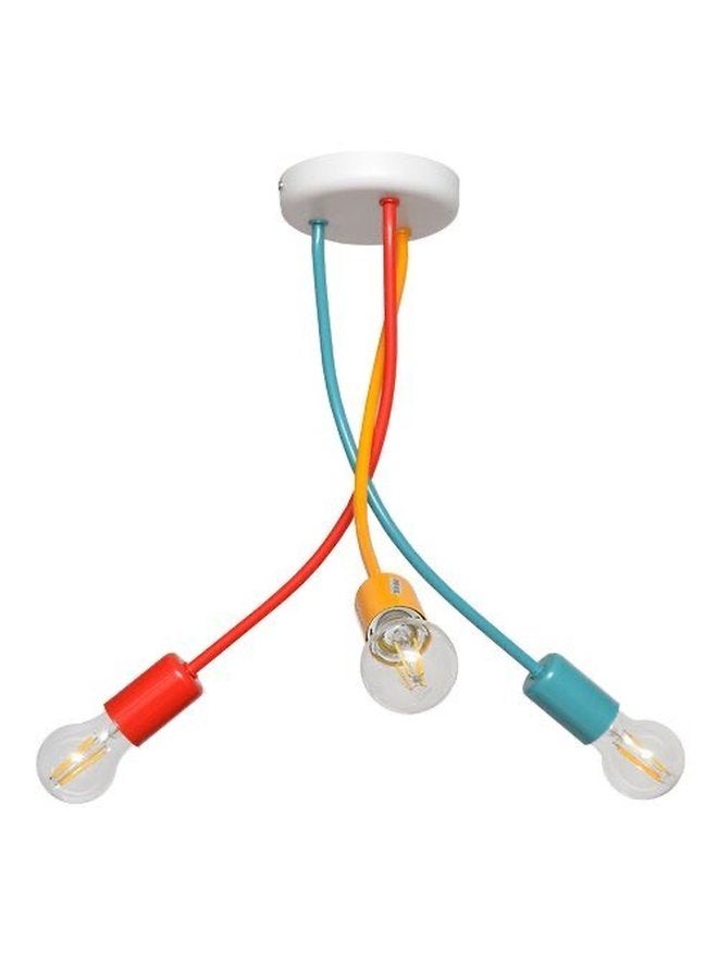 Y-LIGHTS Ylights Modern Ceiling Light Fixture Turquoise Red Orange – Decorative Hanging Pendant Lamp Contemporary Interior Déco - Image 1