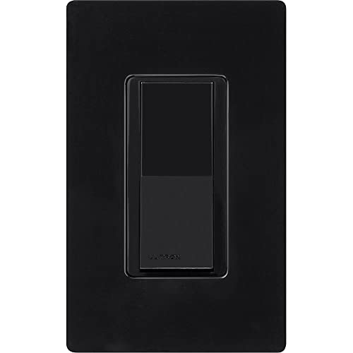 Lutron Claro On/Off Switch, 15-Amp/3-Way, CA-3PS-BL, Black - Image 2