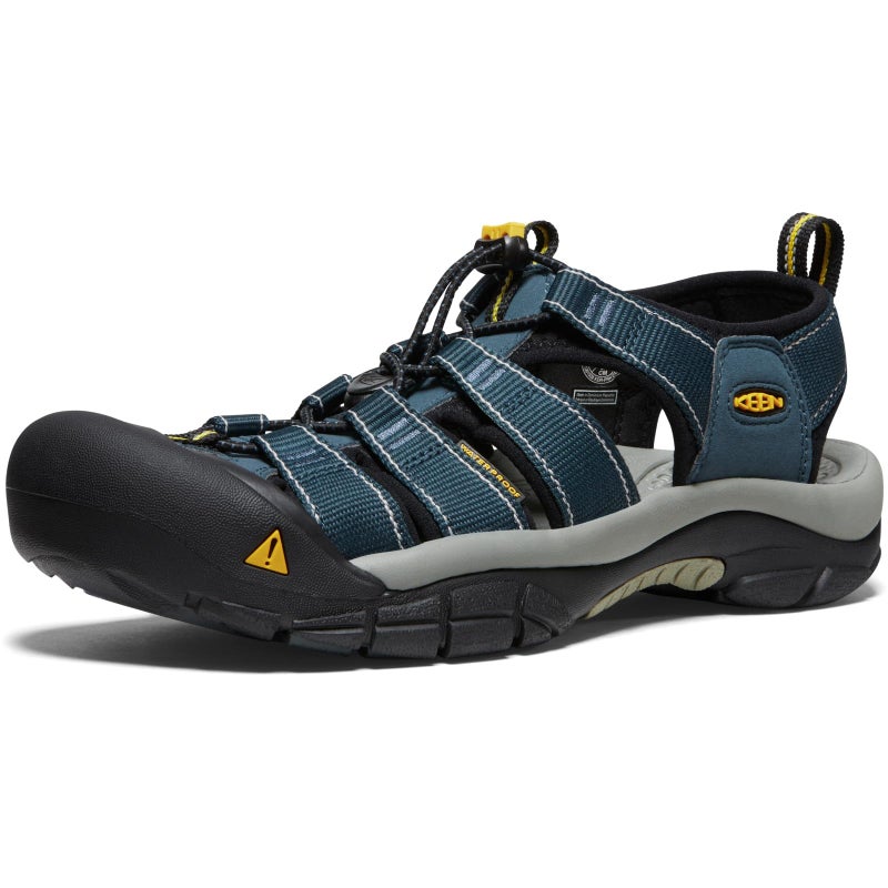 KEEN Mens Newport H2 Closed Toe Water Sandals NavyMedium Grey 9