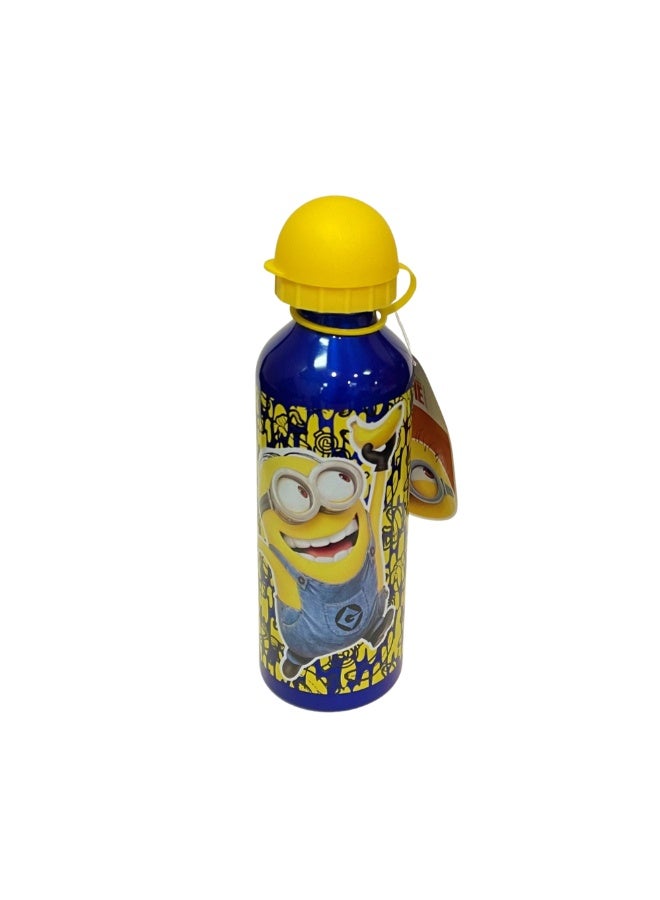 Minions Aluminum Water Bottle Multicolor Set of 01
