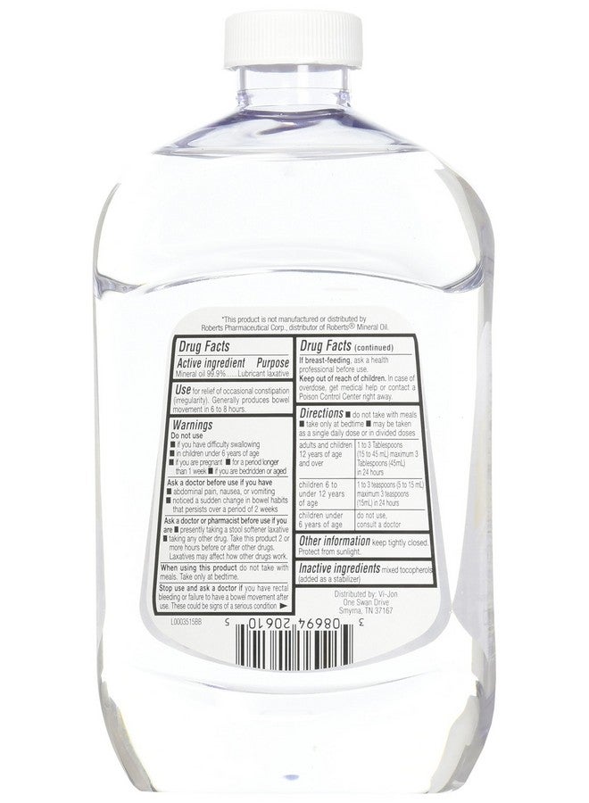 Swan Mineral Oil 16 oz - Image 2