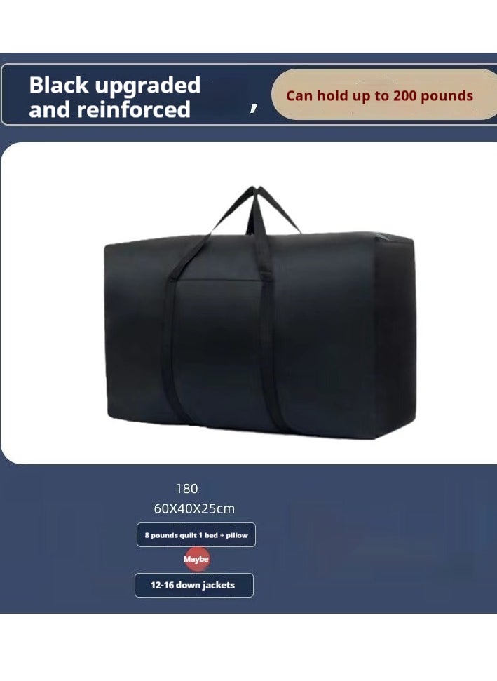 Generic 2 Pieces 100L Extra Large Moving Bag with Sturdy Zipper and Carrying Handle, Storage Bag for Clothes, Moving Supplies Storage Bag, Space Saving, Extra Large Storage Bag Storage Bag for Moving, Traveling  - Image 1