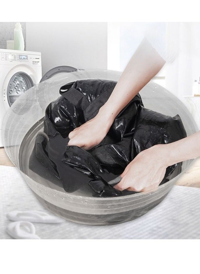 Generic 2 Pieces 100L Extra Large Moving Bag with Sturdy Zipper and Carrying Handle, Storage Bag for Clothes, Moving Supplies Storage Bag, Space Saving, Extra Large Storage Bag Storage Bag for Moving, Traveling  - Image 4