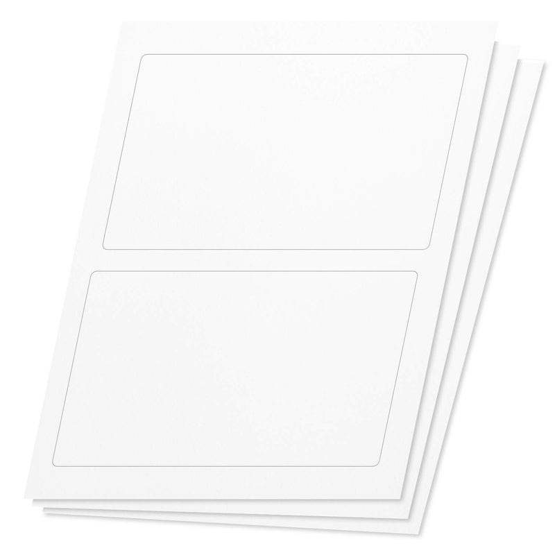 OfficeSmartLabels StampsCOM SDC1200 414 X 634 inch Shipping Labels for Laser Inkjet Printers 425 x 675 inch 2 per Sheet White 100 Labels 50 Sheets
