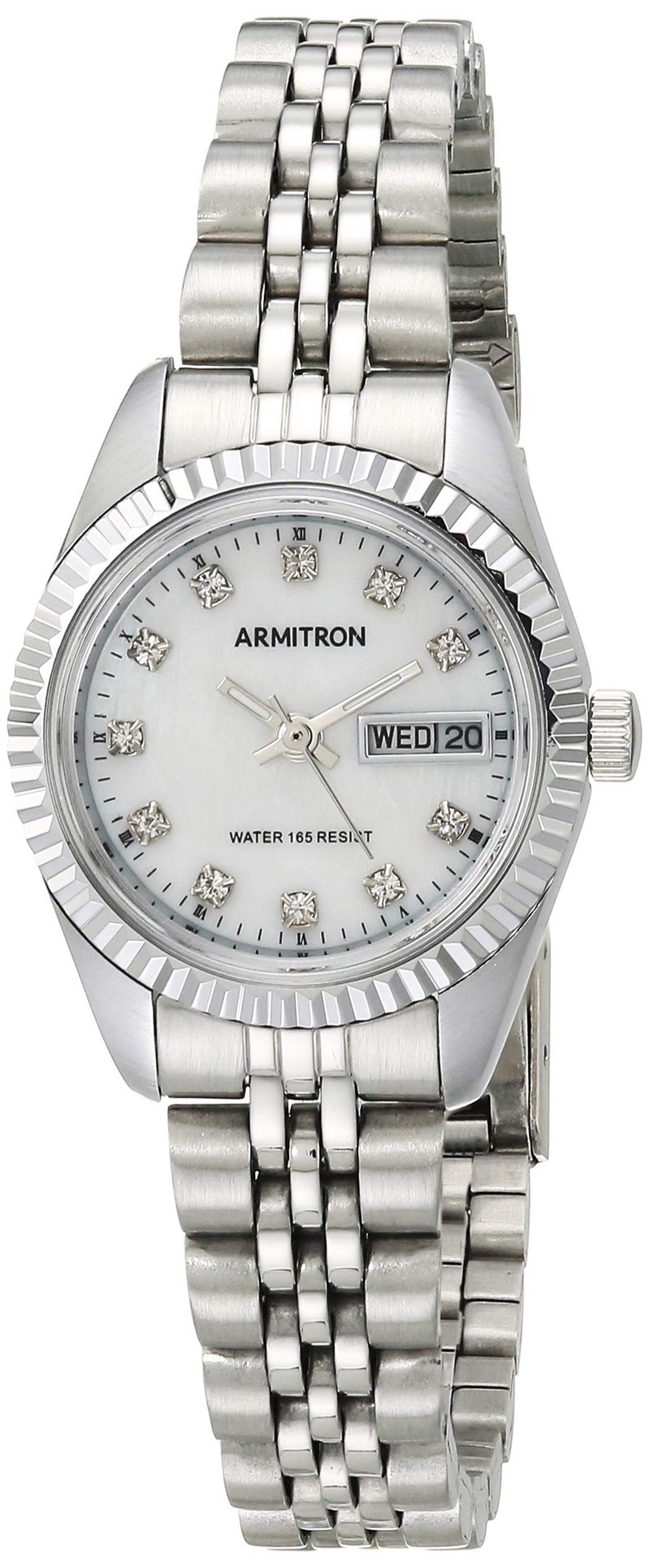 Armitron Women's Genuine Crystal Accented Bracelet Watch, 75/2475 - Image 1