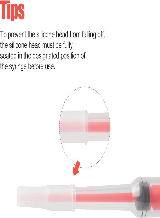 VALUEVIBES Dog& Cat Medicine Feeder - Portable Medical Feeding Tool for Cats & Dogs | Reusable Cat Pill Dropper with Soft Piller Tip | Puppy Tablet Feeder & Medicine Shooter (RED) - Image 5