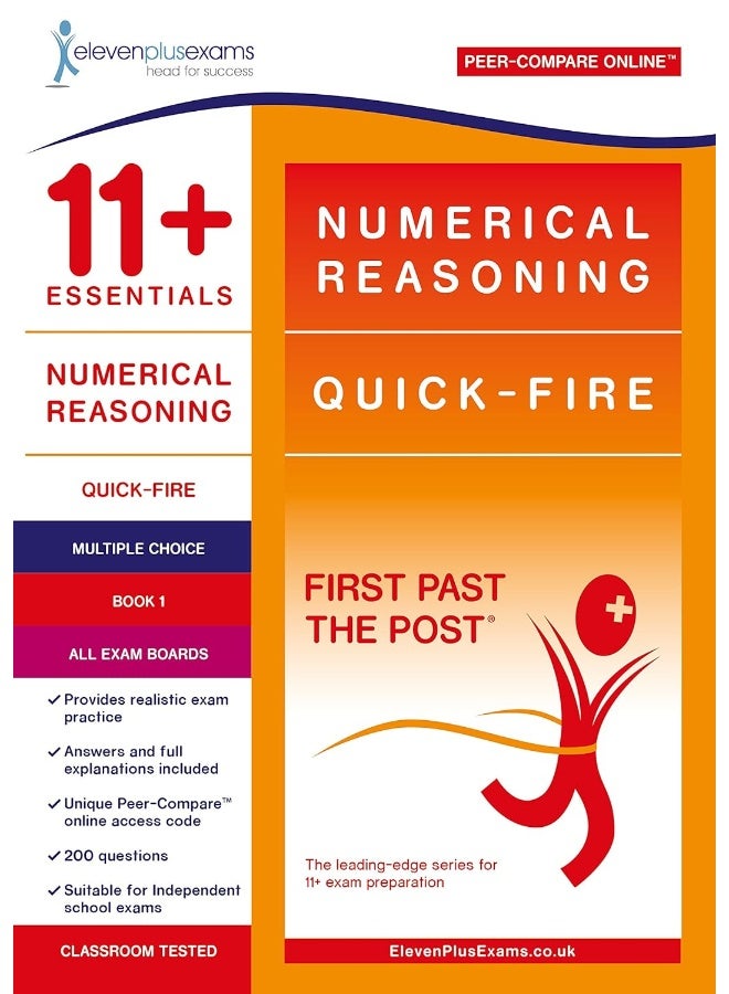 11+ Essentials Numerical Reasoning: Quick-Fire Book 1 - Multiple Choice - Image 1