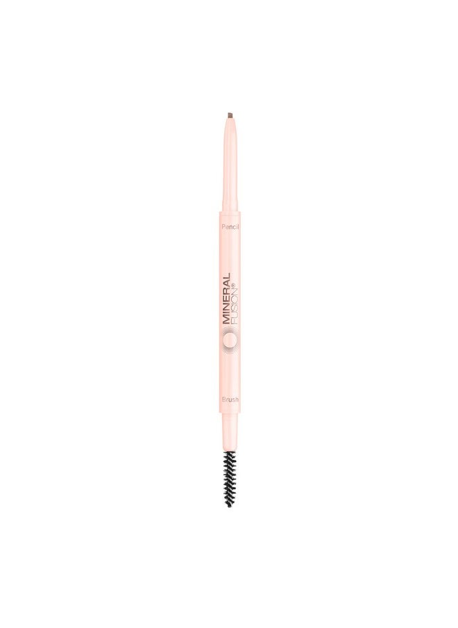 Mineral Fusion - Retractable Brow Pencil, Medium Brown, 0.003 Ounce - Image 1
