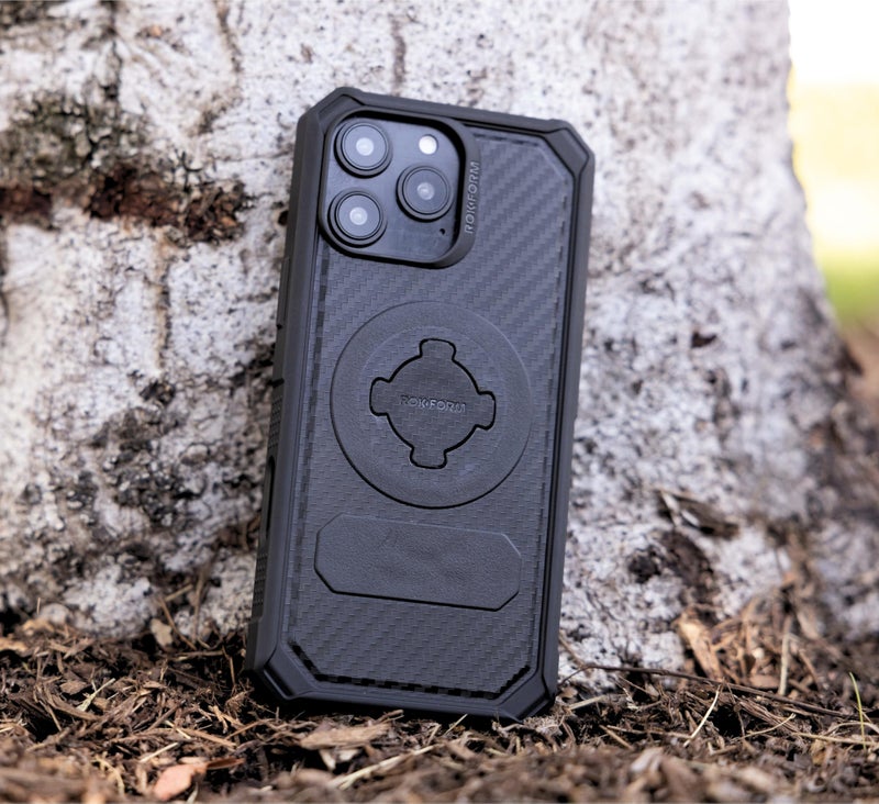 Rokform Rugged Case Compatible with iPhone 16 Pro, Magnetic Cover (Black) - Image 2