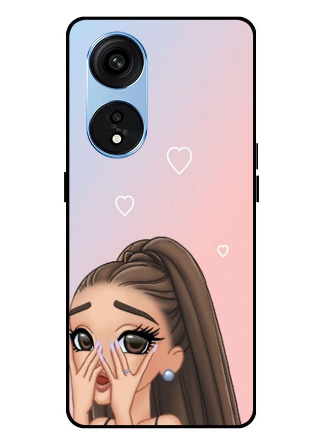 EYE CATCH Printed Protective Case Cover For Oppo A1 PRO -  Girl Face - Image 1