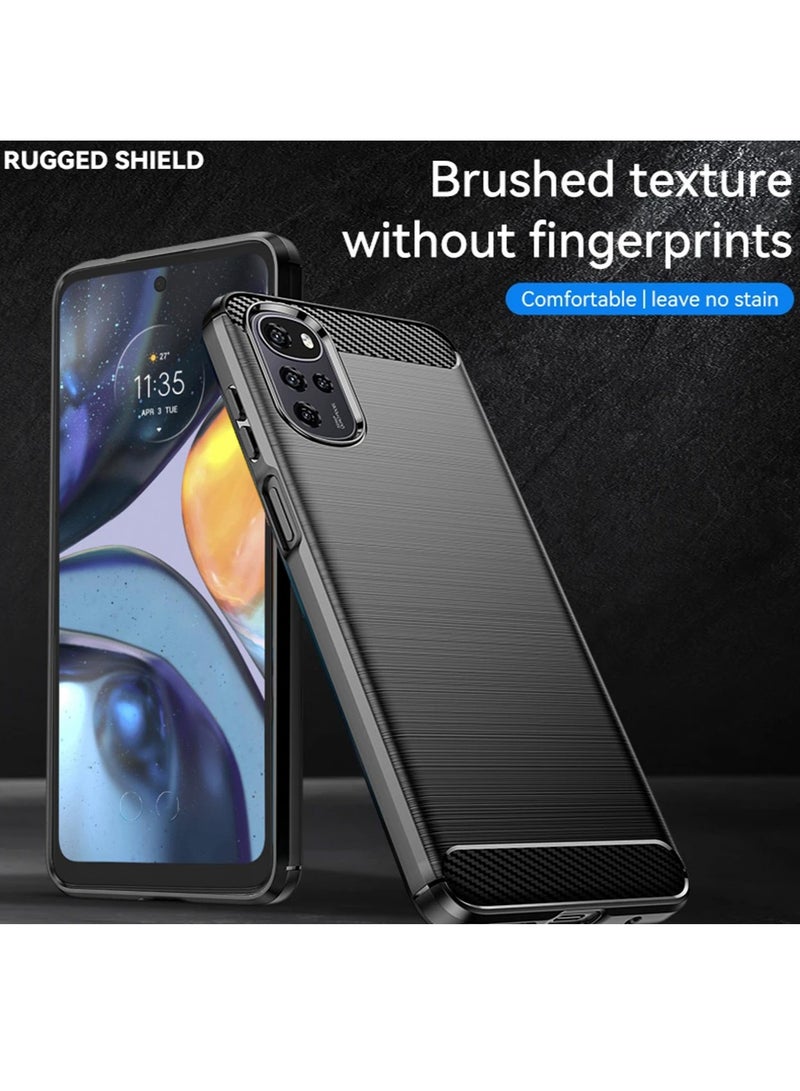 Wtech Soft Silicone Brushed Texture Protective Case Cover For Lenovo K15+ / Lenovo K15 Plus 4G 2022 Black - Image 3