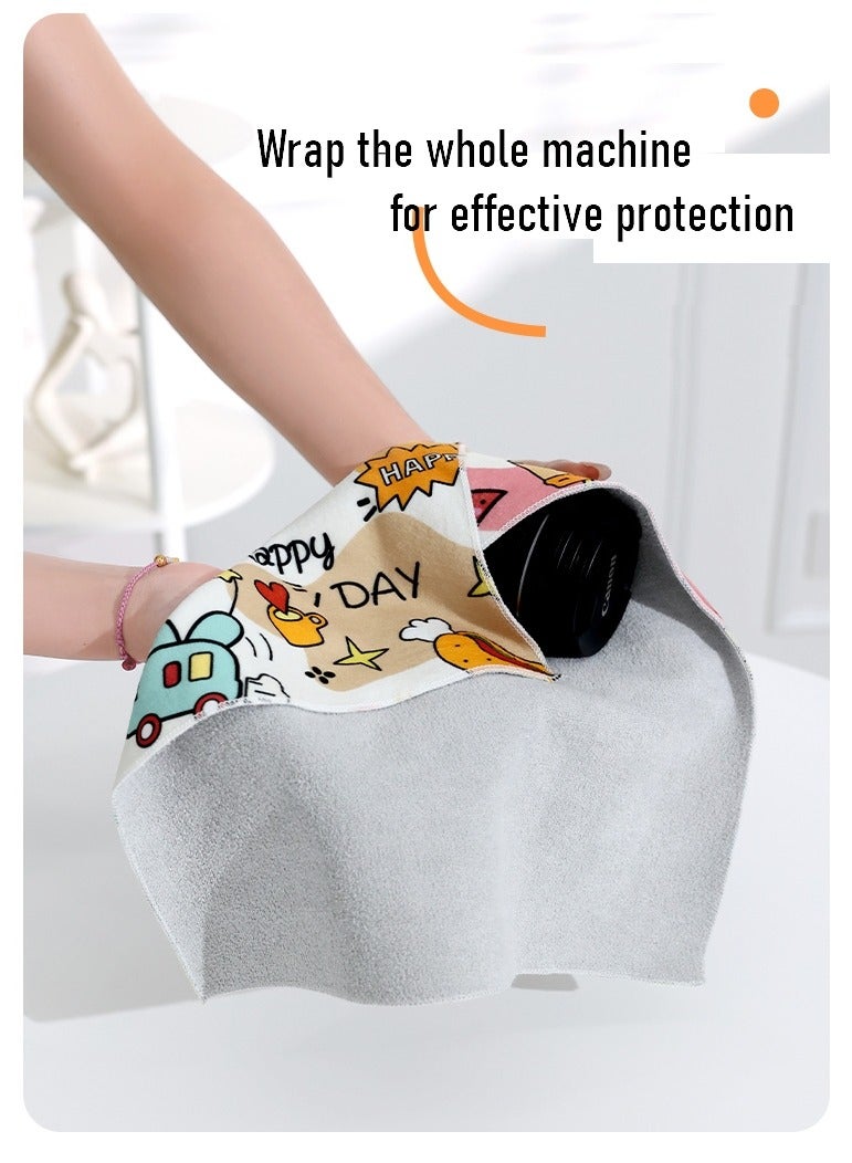 2 Pcs Camera Protective Wrap, Anti-scratch Lens Wrap Cloth, Magic Self-Adhesive Cloth Protective Camera Wrapper for DSLR/Phone/Camera Accessories - Image 3