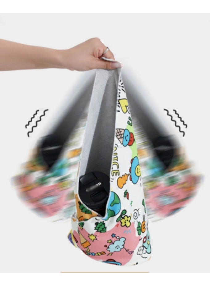 2 Pcs Camera Protective Wrap, Anti-scratch Lens Wrap Cloth, Magic Self-Adhesive Cloth Protective Camera Wrapper for DSLR/Phone/Camera Accessories - Image 4