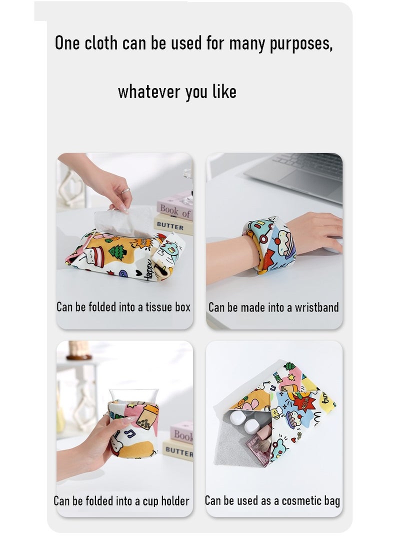 2 Pcs Camera Protective Wrap, Anti-scratch Lens Wrap Cloth, Magic Self-Adhesive Cloth Protective Camera Wrapper for DSLR/Phone/Camera Accessories - Image 5