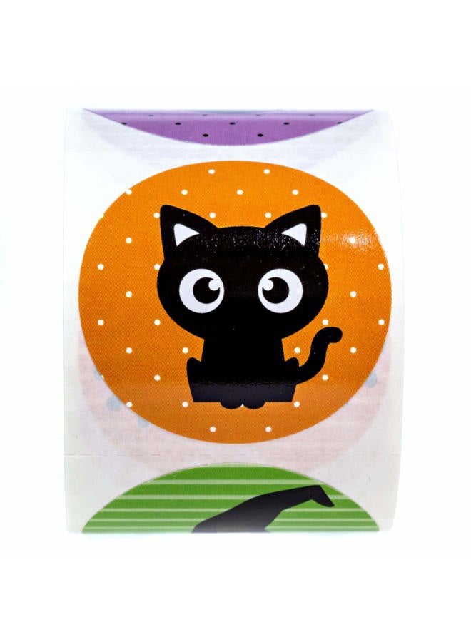 SBlabels Halloween Character Stickers / 8 Alternating Designs / 250 Halloween Stickers - Image 2