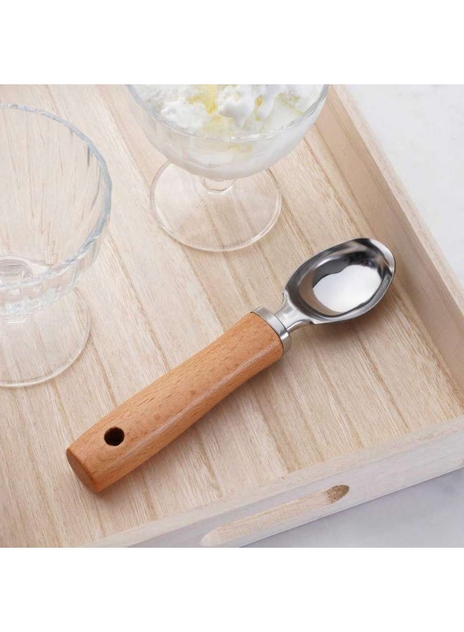 Pan Home Natura Ice Cream Scoop 19x4.3cm - Natural - Image 1