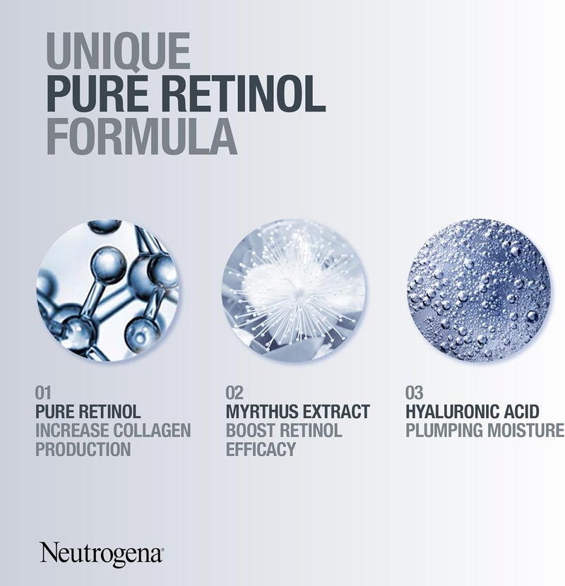 نيوتروجينا Neutrogena Retinol Boost Night Cream, Fights visible signs of ageing and reduces the appearance of wrinkles, dryness, and age spots, 50ml 50ml - Image 3